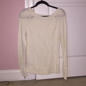 Loft White Soft Sweater